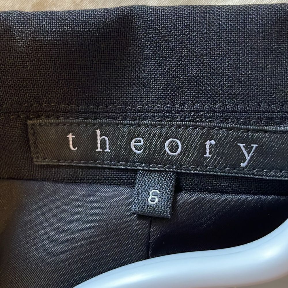 Theory Black Two Button Jacket - Picture 3 of 5